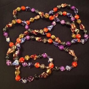 70’s Colorful Beaded Necklace